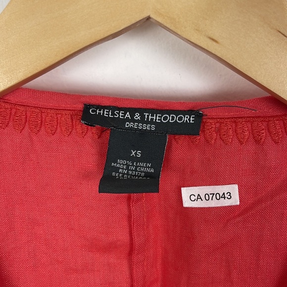 Chelsea & Theodore 100% Linen Dress - XS - Picture 3 of 4